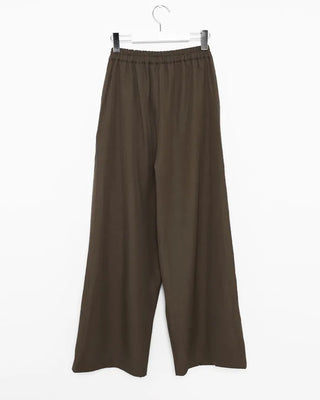 Tucked wide slacks