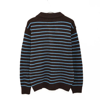 (Unisex) Striped Color Cardigan