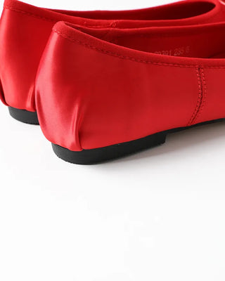 Ribbon flat shoes
