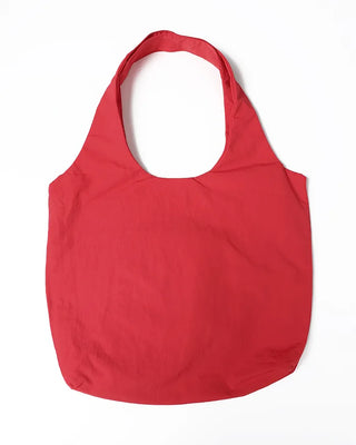 Bold lettering stitch tote bag