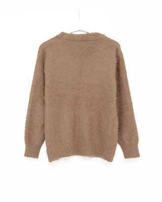 Oversized Fur Cardigan