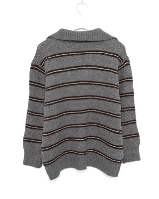 Colored striped knit