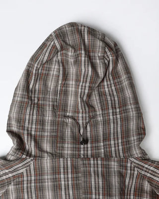 Checkered Anorak Parka