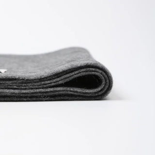 Plain wool scarf