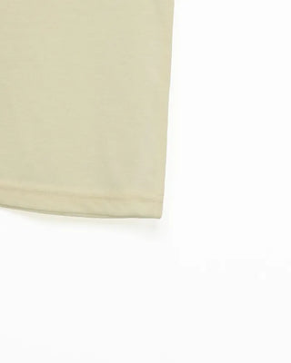 See-through off-shoulder cap t-shirt