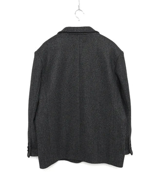 Oversized wool jacket