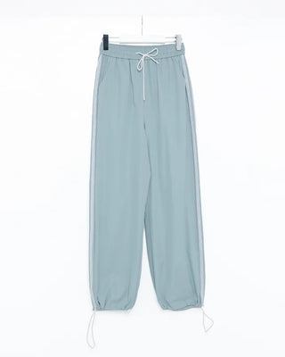 2-way lace-line windbreaker pants