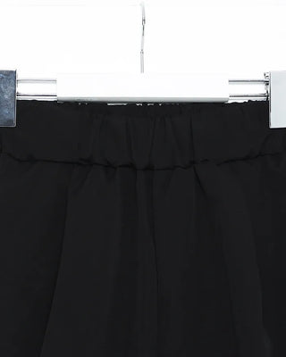 Layered ruffle skirt pants