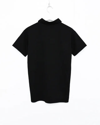 Colored half-sleeve polo shirt
