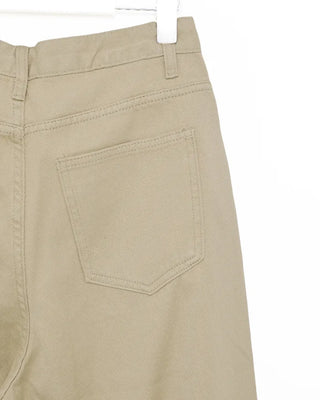 Wide-fit cotton pants