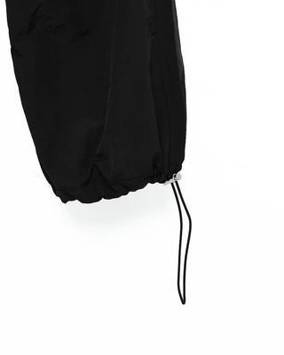 Side Shirring Ribbon Cargo Pants