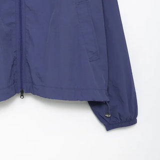 (Unisex) Nylon Hooded Zip-Up