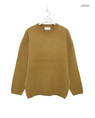 Round neck daily knit