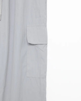 Cargo waist drawstring pants