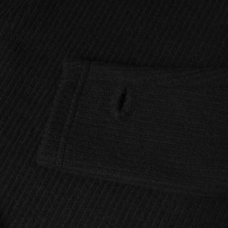 (Unisex) Ribbed Fingerhole Turtleneck