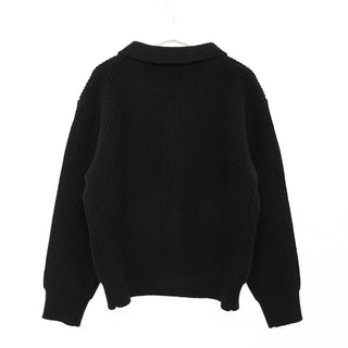 Heavy color cardigan