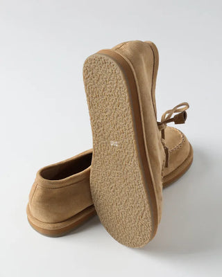 Suede loafers