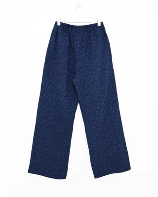 Embossed Flower Pants