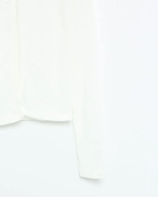 Two-button sheer cardigan