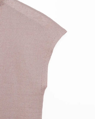 French Shoulder Stand Neck Rayon Top