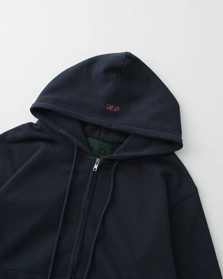 (ORIGINAL) Oversized Double Zip Hoodie (Fleece Lined)