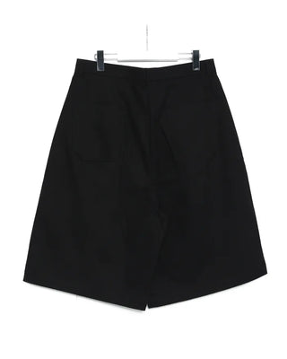 Bermuda One-Pleat Cotton Pants