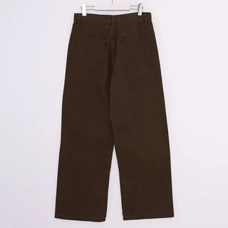 Wide cotton pants