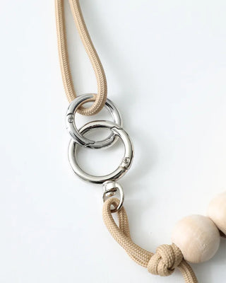 [3rd Re-release] (ORIGINAL) Wood Ball Shoulder Strap (natural)