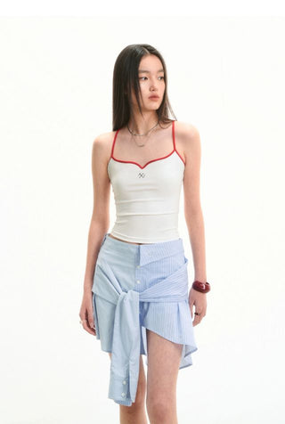 [NOTAWEAR] Patchwork Ties Skirt