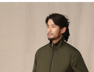 [CULTUM] Water-Resistant Stand Collar Jacket