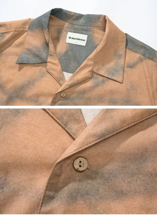 [Monterest] Tree Shadow Print Relaxed Shirt