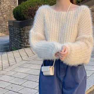 Bouclé knit
