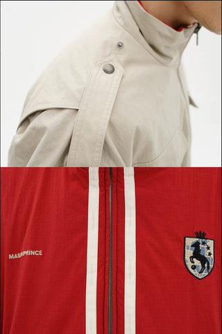 [MASONPRINCE] Reversible Padded Racing Jacket