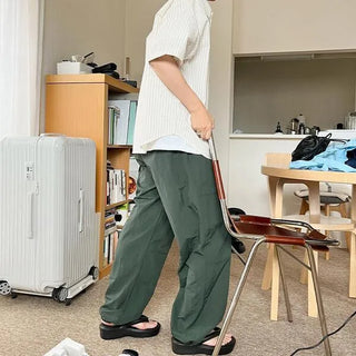 Wide string pants