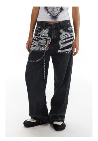 CONP Love Pendant Distressed Denim (Carbon Gray)