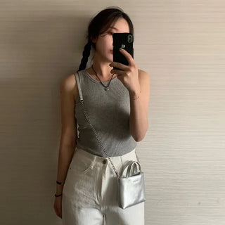 Bird Slim Camisole with Built-in Cups