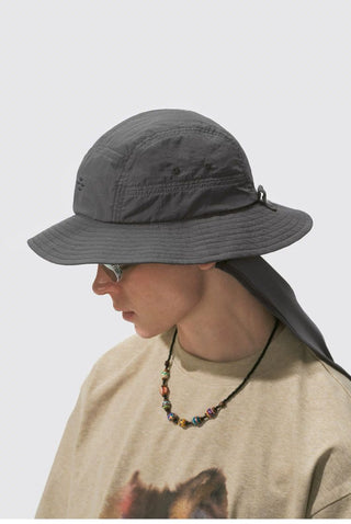 [Monterest] Outdoor Sun Hat with Detachable Neck Flap