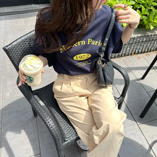 Oversized Lettering T-Shirt