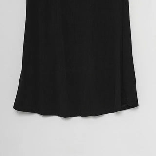 mue ribbed slit skirt