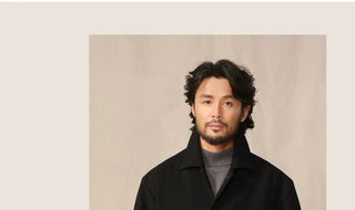 [CULTUM] Knit Collar Snap Button Jacket