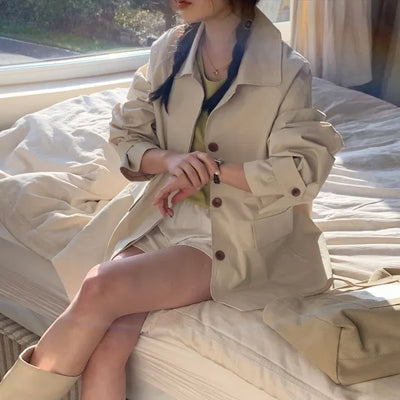 Burington Half Trench Coat
