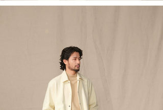 [CULTUM] Knit Collar Business Casual Jacket
