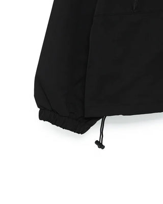 Oversized hooded windbreaker