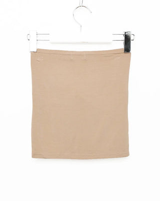 Cropped Slim Tube Bra Top