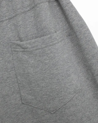 Belted wide sweat Bermuda shorts