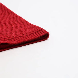 Knitted long scarf