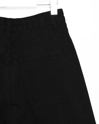 Cotton balloon pants with drawstring waist