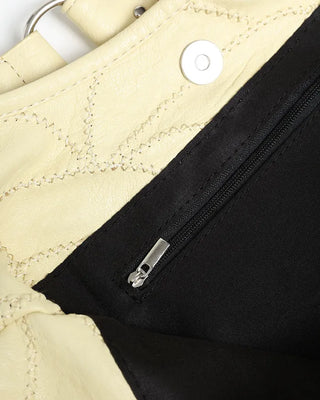 Quilted shoulder bag