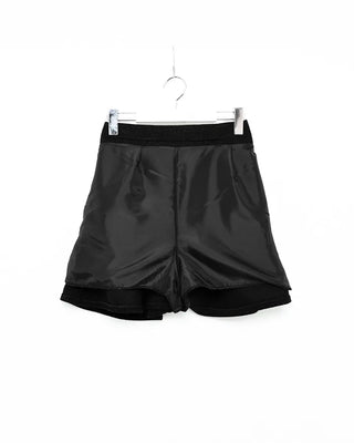 Flared mini skirt