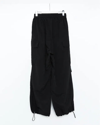 Cargo wide nylon pants
